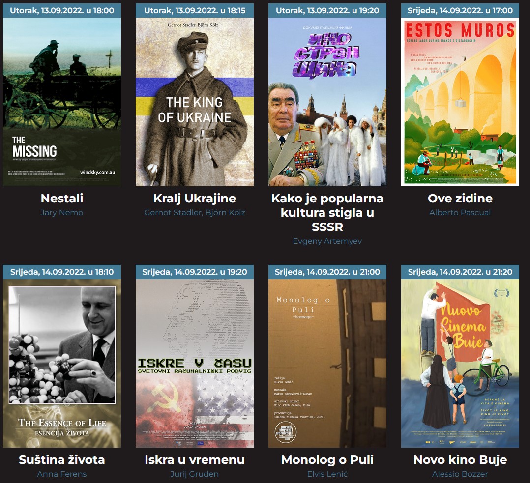 MurosEstos's tweet image. ESTOS MUROS en el History Film Festival Croacia.
Miércoles 14 de Septiembre a las 17:00 OVE ZIDINE//ESTOS MUROS  en el Art-kino Croatia. 
historyfilmfestival.com/web/en/uvodno-…