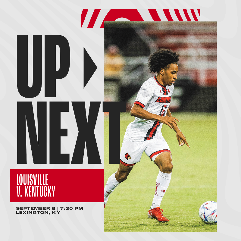 LouisvilleMSOC's tweet photo. Heading east for our first road test of the season. 🚌

#GoCards