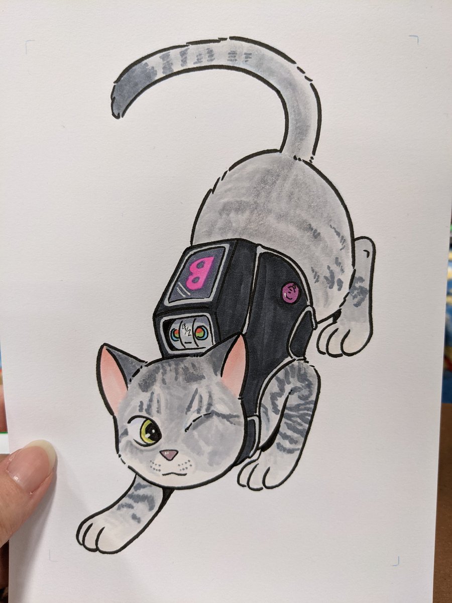 Digital_Duckie's tweet image. Here's a thread of Stray commissions I did during SanJapan 2022!
Bailey, Hope, Momo, and Smokey Quartz