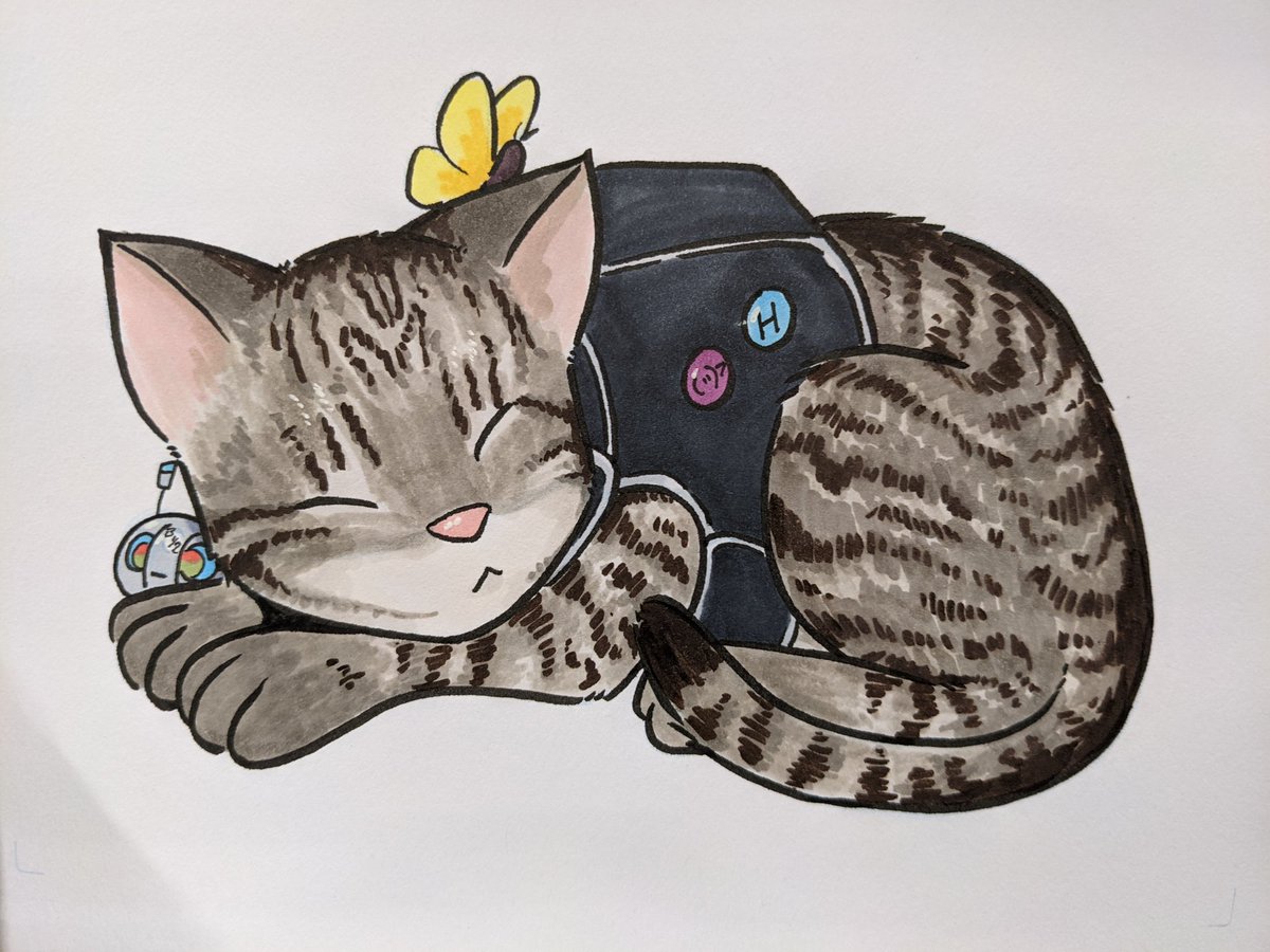 Digital_Duckie's tweet image. Here's a thread of Stray commissions I did during SanJapan 2022!
Bailey, Hope, Momo, and Smokey Quartz