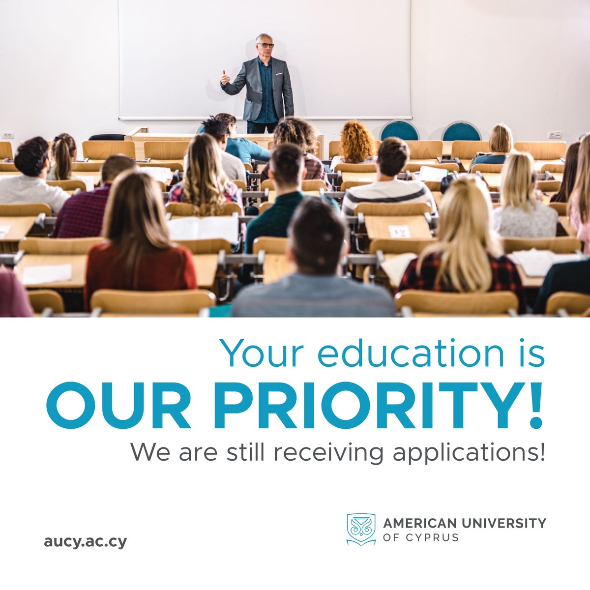 AmericanUnivCyp's tweet photo. Don't miss out your chance!
We are still receiving student applications...
#AmericanUniversityofCyprus #AUCY #UniversitiesInCyprus #StudentApplications https://t.co/NfUj64SLn3