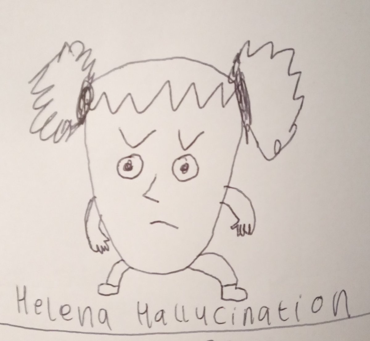EivHogan's tweet photo. I created and drew 17 characters that are all the personification of disorders and diseases, the art style is kind of inspired by Mr. Men and Little Miss #personification #disorders #diseases #art #originalcharacters part 5 last part, the two people that Sandra hallucinates https://t.co/AubmJiryBW