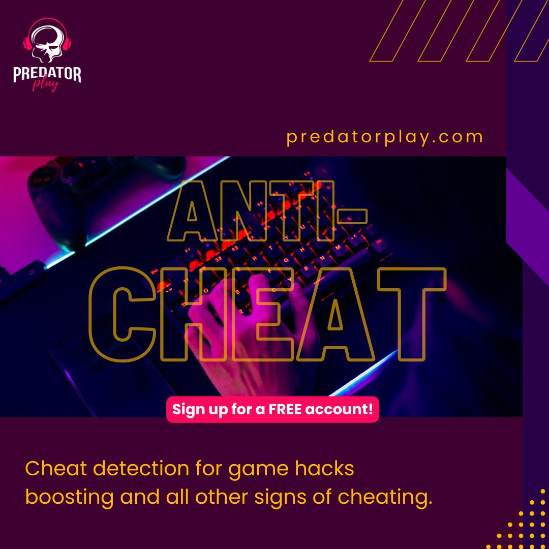 predator_play's tweet photo. To ensure a more interactive and engaging #gaming experience, we have implemented cheat detection for game #hacks boosting and other signs that may indicate someone might be cheating.
Come and play with us today!
#predatorplay #apexlegends #apex #apexlegendsdaily https://t.co/B4r5Lj1oit