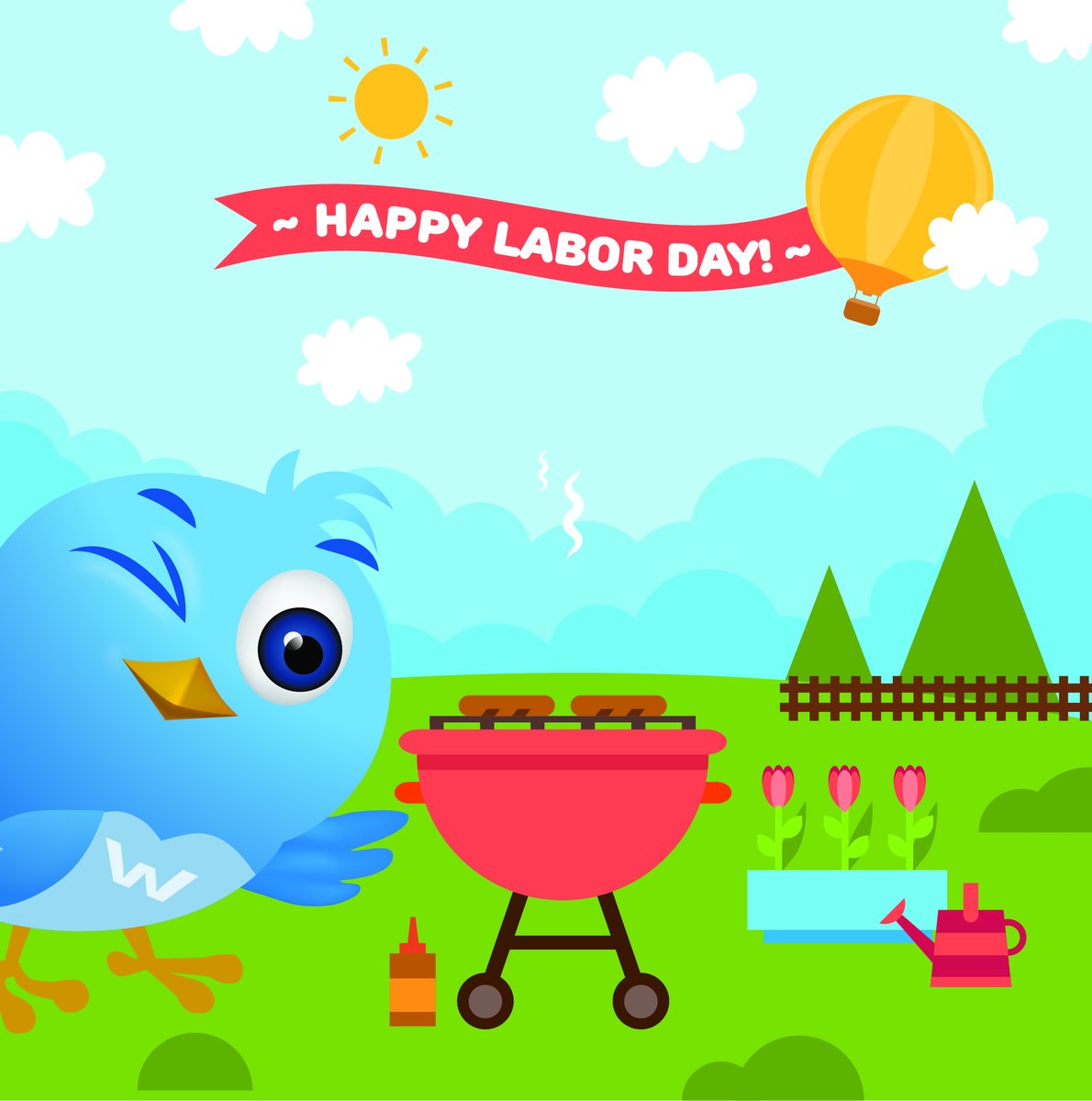 WinkyDesserts's tweet photo. The only work Winky is doing this Labor Day is keeping his eye on the grill. https://t.co/M0qRLyRmOr