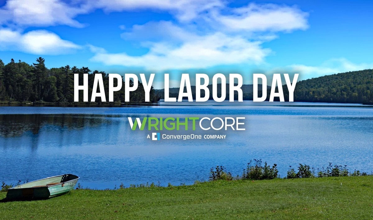 wrightcoreinc's tweet photo. Enjoy your holiday the #WrightCore way! It doesn't matter where you are, you can relax knowing that the @wrightcoreinc Managed Services team has your back. Have a safe and happy Labor Day! #MakeITWright #ManagedServices #LaborDay https://t.co/jOb6jVnHn1