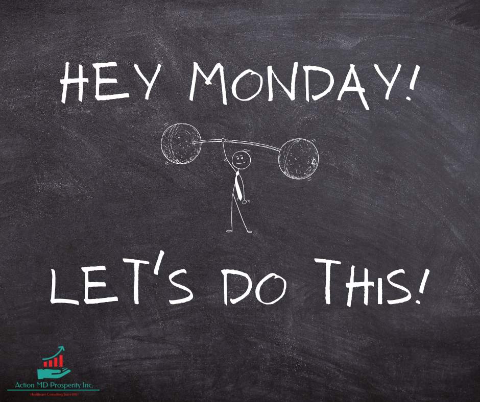 ActionMDProspe1's tweet photo. It's Monday! What pumps you up for the week? #monday #happymonday #rockyourweek #letsdothis https://t.co/NYcddWxZNw