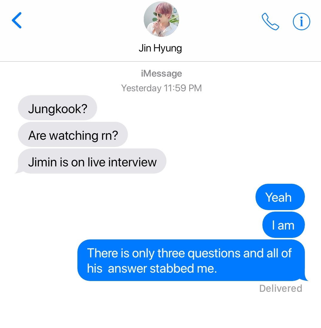 iadorekm's tweet photo. “ three questions” — a #jikookau where in...

After 2 years that happened between jimin and his ex-husband jungkook he decided to accept the invitation for an interview. https://t.co/gXjxEHGkLl