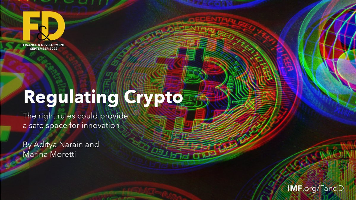 The failures of crypto issuers, exchanges and hedge funds have added  impetus to the push to regulate these digital assets. Read more in F&D.  https://t.co/Vfyr4uN6NY