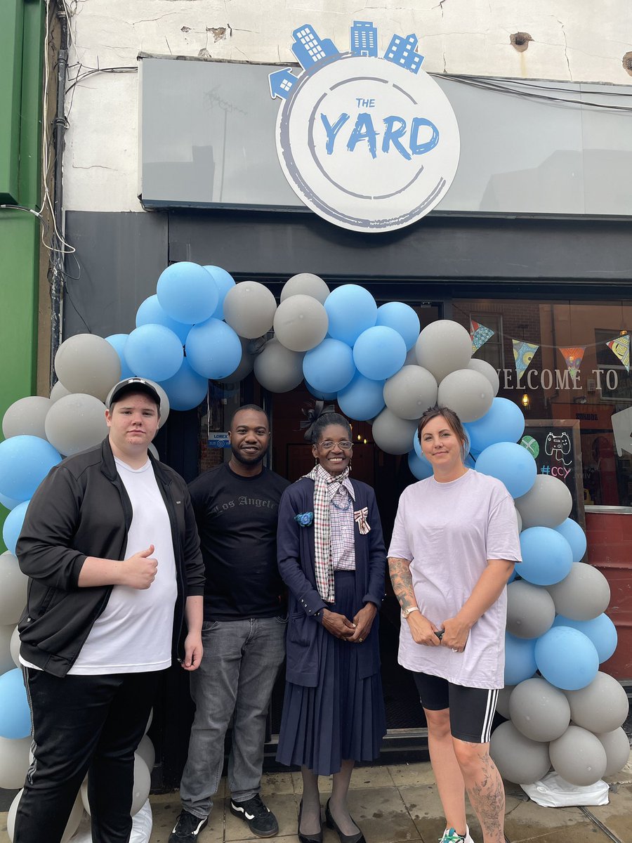 CommCourtYard's tweet photo. What a great start to @TheYardCCY #BringingItTogether #roadshow @NorthantsLL #youthwork #communitycourtyard @SarahKe68511153 https://t.co/V7xSAsL0KF