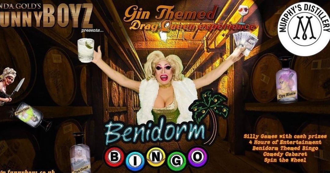 Still tickets available for this Saturday. These nights are fab. Saturday 10th September - get your tickets here eventbrite.com/e/373574289757 

#gin #bingo #ginbingo #drag #dragqueen #cabaret #whatsonliverpool #liverpool