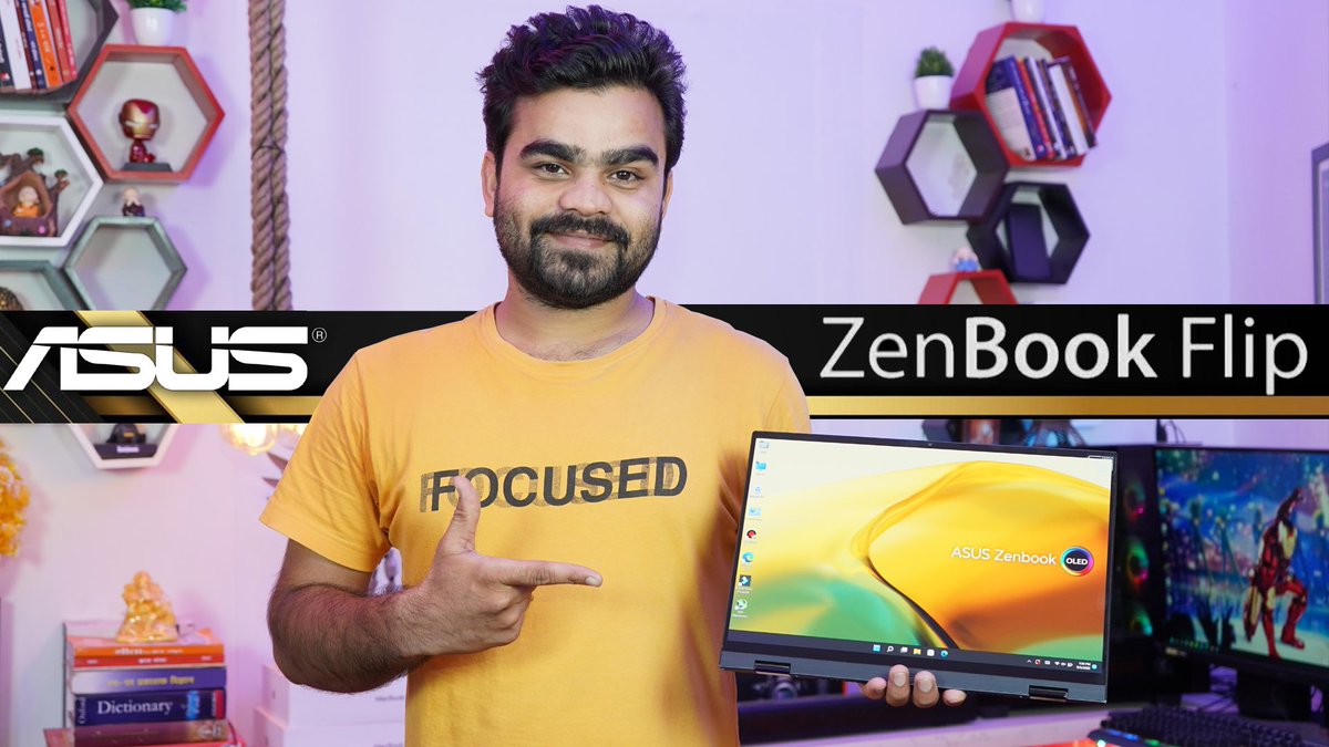 Shiv_Tech_Smart's tweet photo. Hello Guys 🙋🏻♂️… it’s too late but we’re here 😅
Here is New Asus Zenbook 14 Flip OLED Laptop 💻🔥
Exclusive Gaming Review is live on
Shiv Tech Smart 2.0 YouTube Channel ▶️
Keep watching & Do Smart 😎👍🏻
#shivtechsmart #asksmart
Link 🔗 :- https://t.co/PEs5bfPAOb https://t.co/99Te4cg2Ne