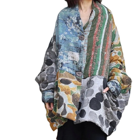 meetcustomclot1's tweet photo. Women Linen Loose Patchwork Winter Jacket, Thermal https://t.co/cKucLbsx2R #winterwarmcoat #thickcottoncoat #cottonjacket #coatwomen @etsymktgtool https://t.co/LdTrbeWbtH