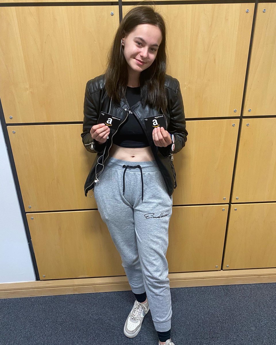 NCLStudentVoice's tweet photo. Competition winner π₯³ well done to our Cumbernauld student Tyler for staying on the rodeo bull and bagging herself some shopping vouchers #freshersweek #NCL22 #smashingit https://t.co/DFjvsZU9Vb