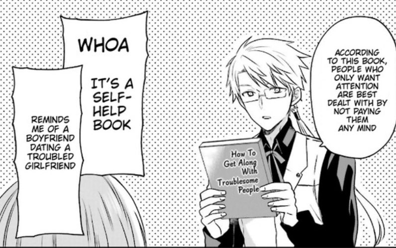 both chuuya and kunikida used self-helf books that are usually for couples just to deal with dazai HELP MEE?!/?:!:?:!