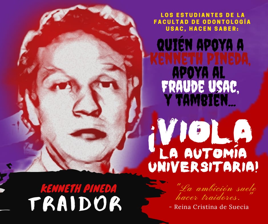 Comite_Odonto's tweet photo. El que basó su campaña en academia y ser servidor de los estudiantes... 

Para único que sirve es para lamerle los huevos a W.M., acabando con toda credibilidad.

Todo aquel que apoya a "Penneth" es parte del fraude. 

#ElGreñasSeCae https://t.co/QTCgVNnHe8