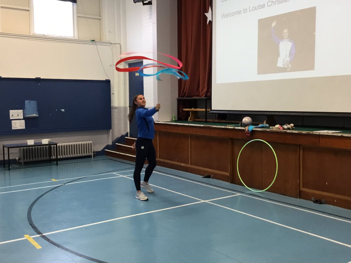 Quarryhill Primary School (@quarryhillp) on Twitter photo Today we welcomed <a href="/Louisechistie22/">Louise Christie</a> to our assembly to show her silver Commonwealth Games Rhythmic Gymnastic ribbon medal and speak about her journey to success. Thank you for visiting and inspiring our pupils. #hardwork #resilience Today we welcomed <a href="/Louisechistie22/">Louise Christie</a> to our assembly to show her silver Commonwealth Games Rhythmic Gymnastic ribbon medal and speak about her journey to success. Thank you for visiting and inspiring our pupils. #hardwork #resilience