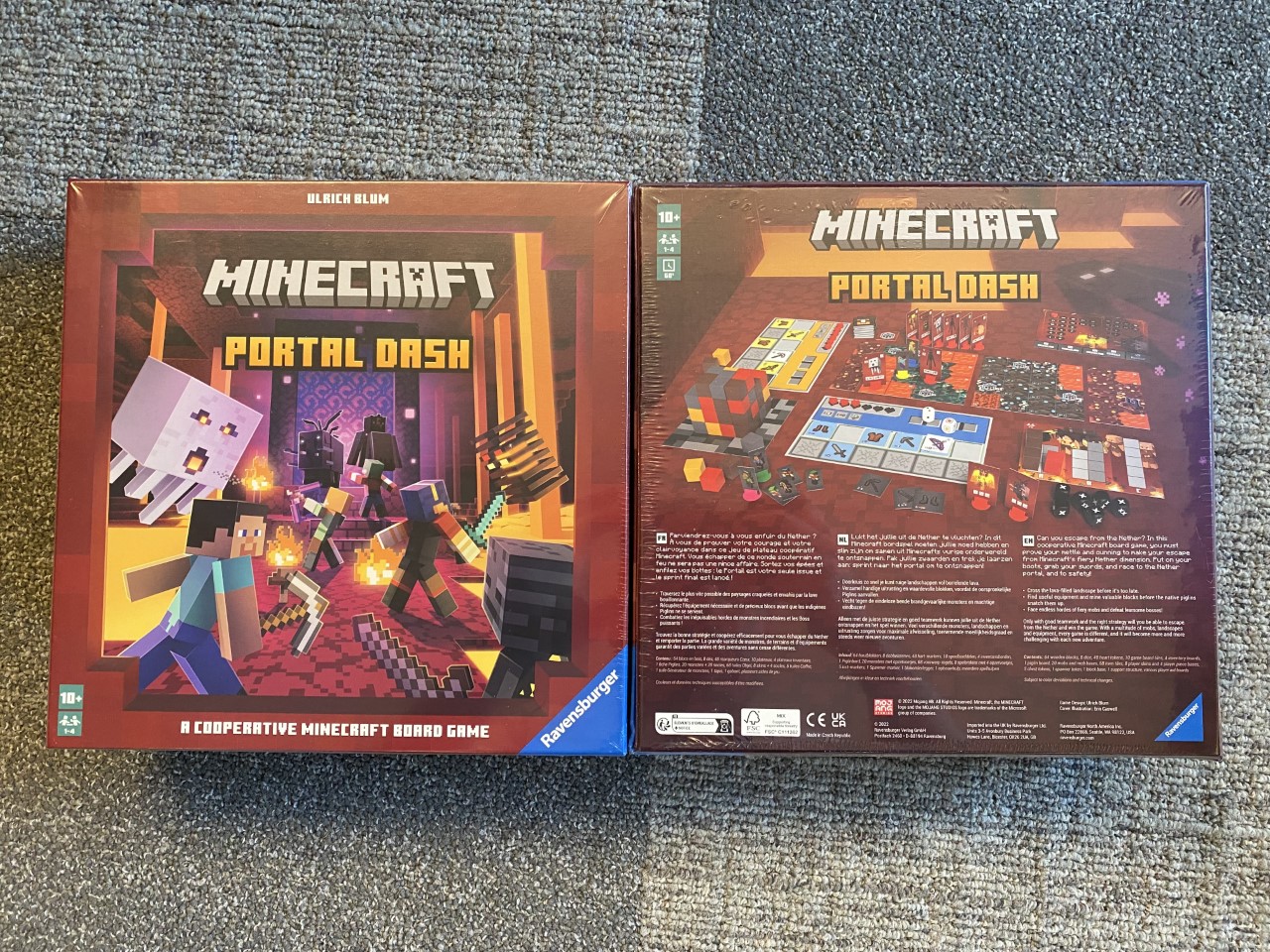 Minecraft Heroes of The Village Board Game