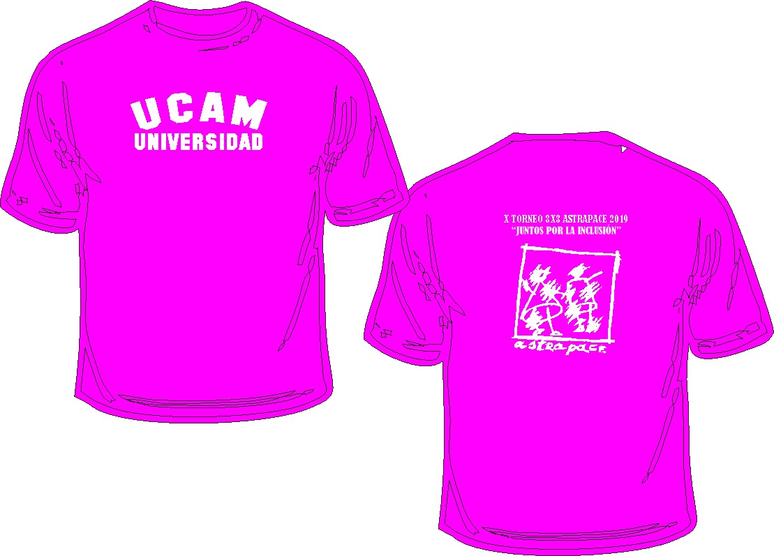 3x3ASTRAPACE's tweet photo. Última semana para las inscripciones! Esta es la camiseta que se llevarán todos los participantes! Gracias a la @UCAM  Universidad Católica de Murcia por ayudarnos desde el primer año como principal colaborador! https://t.co/0LOafCuCeX! #3x3ASTRAPACE https://t.co/hJ4WolTn8F
