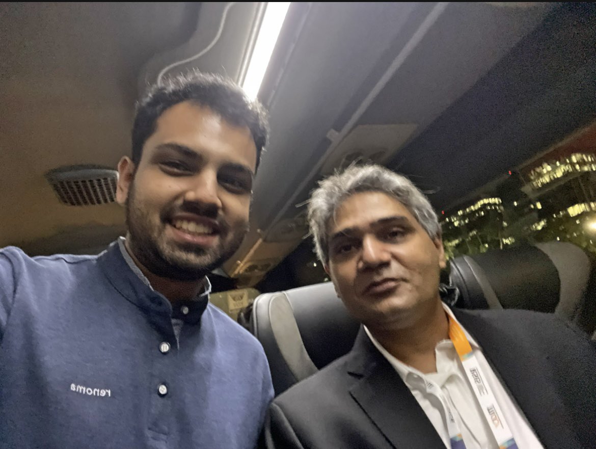 m_abbas110's tweet photo. Had the honour to meet @AmirRana who is here in Singapore to attend @ICCSSG. People like him help strengthen the global social harmony and cohesion 

#WeAreConnected #ICCS2022 #ICCSSG #Singapore https://t.co/uZX0SXal9E
