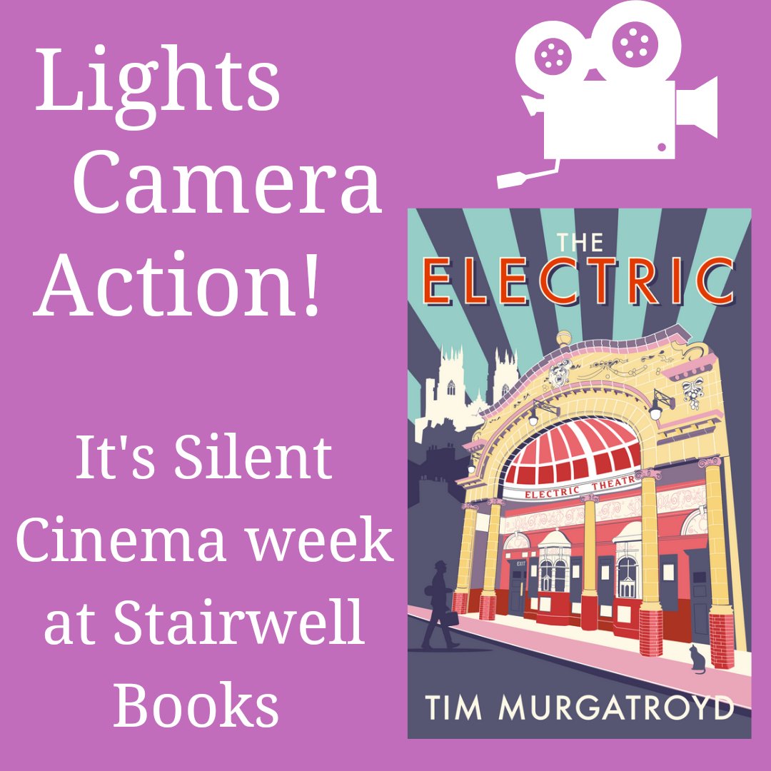 📢 For one week, and one week only, Stairwell Books presents Silent Cinema Week 🎉

In anticipation of the release of Tim Murgatroyd's The Electric, we are going look into the exciting world of silent cinema 📽

#silentcinema