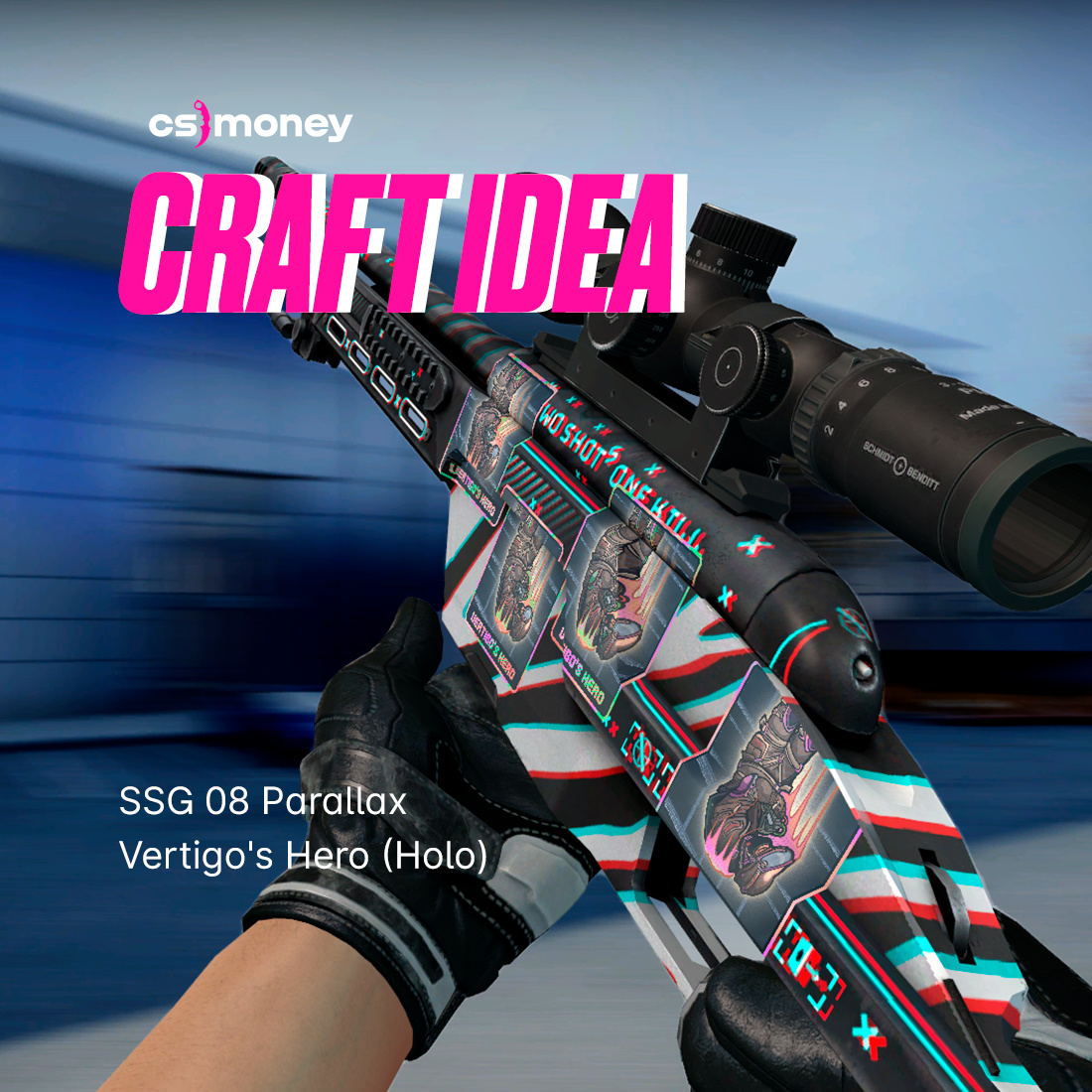 CS.MONEY on Twitter "The aberration effect on SSG 08 Parallax can make