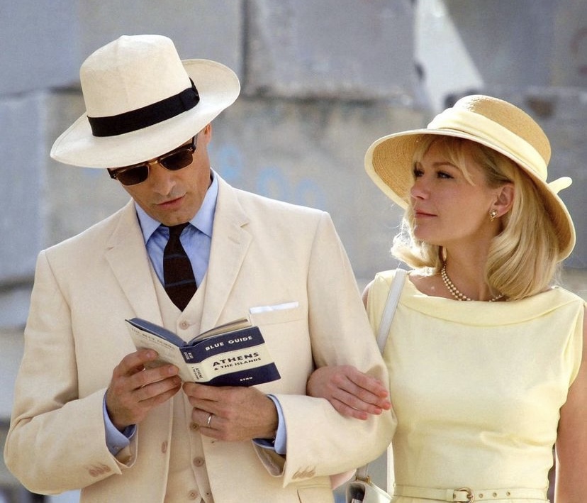 thegentsjournal's tweet photo. Back to work it is but do so in impeccable style, just like Virgo Mortensen and Kirsten Dunst in the film adaptation of Patricia Highsmith's novel 'The Two Faces of January'.
โ
โ#virgomortensen #kirstendunst #thetwofacesofjanuary #style #cool #gentlemen #luxury #lifestyle https://t.co/R8s0P30ZPa
