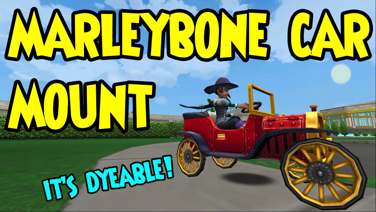 MoongardenWiz's tweet photo. Beat the heat in this DYEABLE Convertible!!
@Wizard101: 🛺MARLEYBONE CAR MOUNT Review🛺 https://t.co/9gImzOdN8i via @YouTube
#wizard101mounts #wizard101 https://t.co/zu6uWeP2kJ