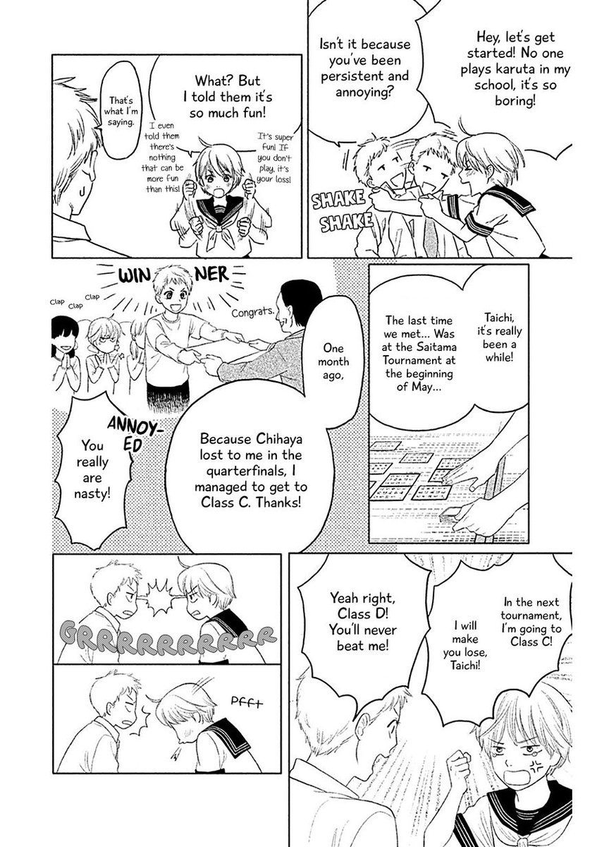 zaikillu's tweet photo. How did ppl not see chihaya choosing taichi coming if that's how she was acting around him in middle school https://t.co/ff2dd6OrRJ