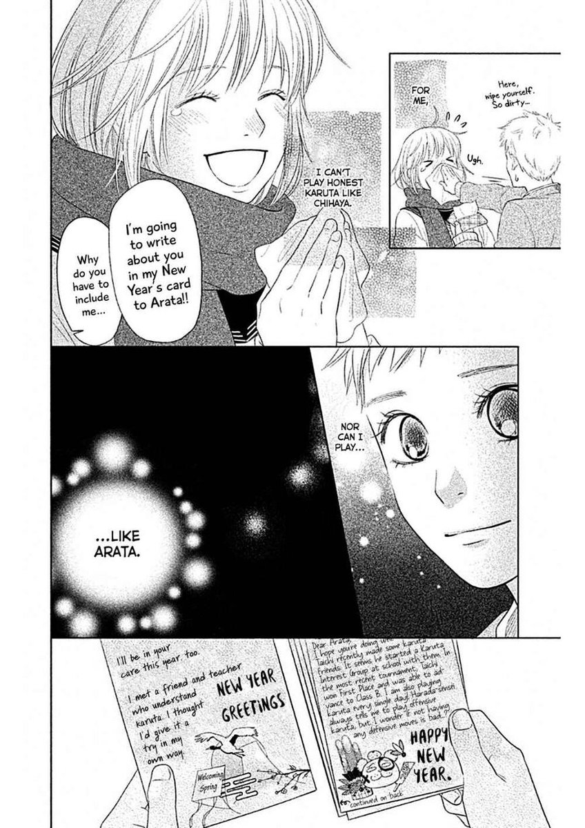 zaikillu's tweet photo. How did ppl not see chihaya choosing taichi coming if that's how she was acting around him in middle school https://t.co/ff2dd6OrRJ