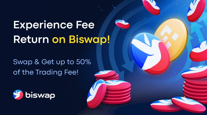 DEX_DAILY's tweet photo. 💸Get Up to 50% Fee Return on @Biswap_Dex!💸

Learn the key aspects of Biswap's Fee Return:
 👉 https://t.co/S1pb4s0Ueu

🔥 Earned by making a swap 
🔥 Paid in platform's native token $BSW 
🔥 Allocated from the tokenomics

Hurry to make your profitable swap!
#BiswapDEX
#DEX https://t.co/dr2Vwl5j2g