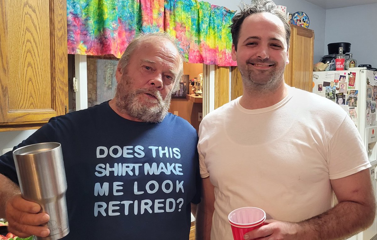 markdorris56's tweet photo. My daughter Kristin hosted a retirement party for me. The weather wasn't great but we made the best of it. What A Good Time! π πππ #LoveYaBeatYa #retirement #TEQUILA #DAMNrain https://t.co/IMnaQ7LcLJ