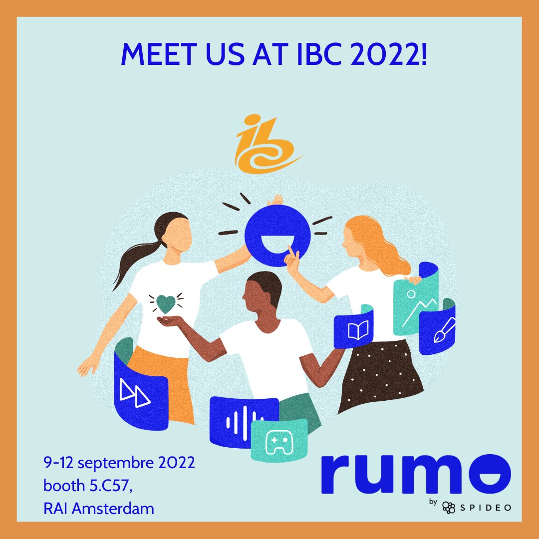 rumoiskind's tweet photo. On our way to the @IBCShow. We're excited to show everything new we’ve got (did someone said new features and new product ?👀)

#ibc2022 #recsys #kindtech https://t.co/aqNN4yKsfu
