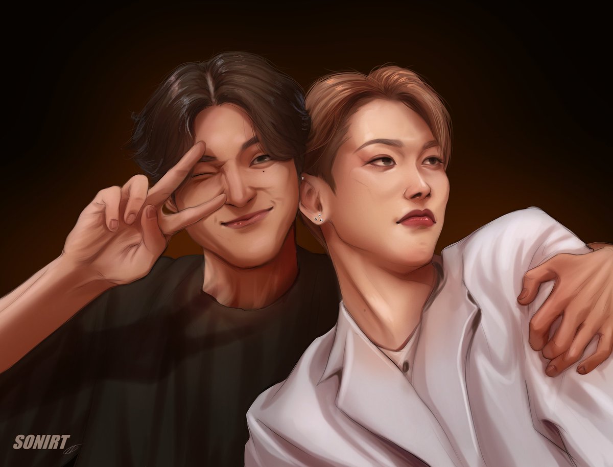 #HONGJOONG #WOOYOUNG #woojoong (?) #ATEEZ #ATEEZfanart