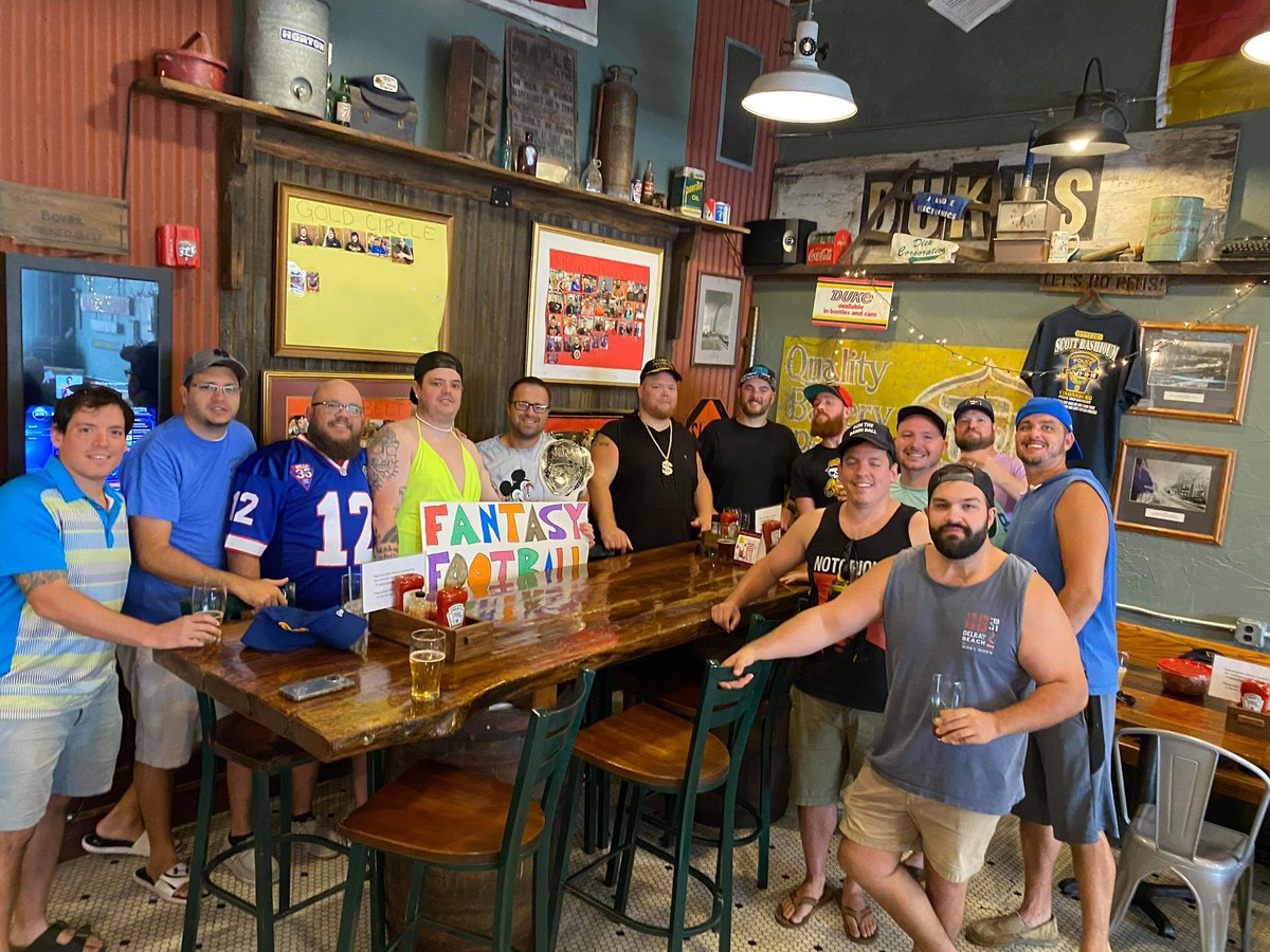 HamBlizzard's tweet photo. When you lose our fantasy football league, you pay the price on draft day the following year: “SHAME!” https://t.co/PFBZNaegi7