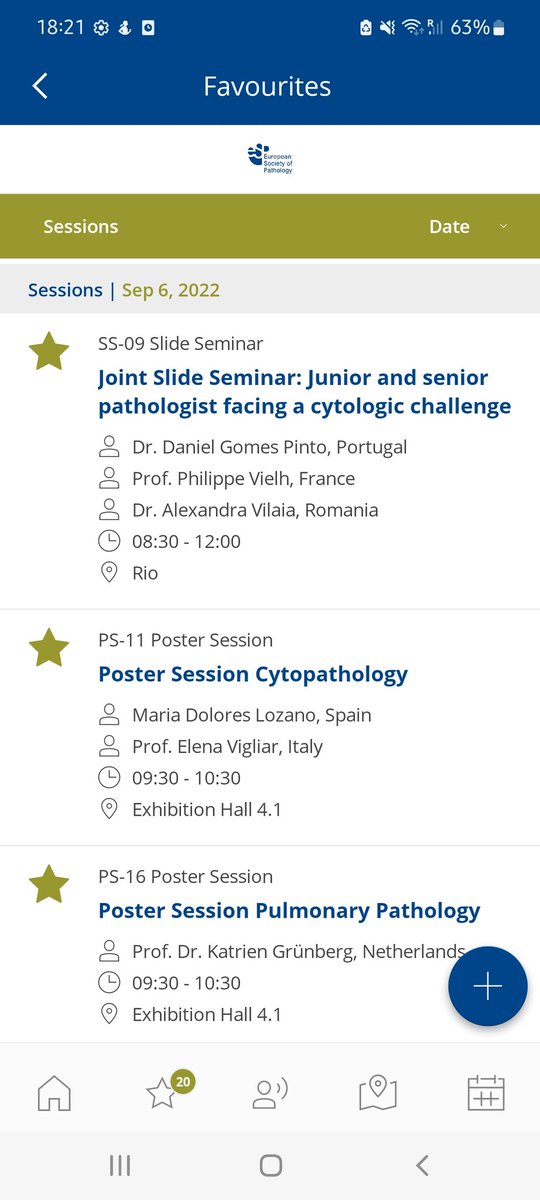 ESP Trainees' Subcommittee (@esptrainee) on Twitter photo If you are #pathologyresident, #cytopathology #trainee or attending #cytopath #Fellowship you should not miss morning session tomorrow at Rio room #ECP2022Basel @esp_congress 
Enjoy #ECP2022 in Basel! If you are #pathologyresident, #cytopathology #trainee or attending #cytopath #Fellowship you should not miss morning session tomorrow at Rio room #ECP2022Basel @esp_congress 
Enjoy #ECP2022 in Basel!