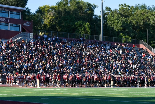 MsideFootball's tweet photo. Thanks again to the 9β£0β£0β£0β£β FANS that showed up loud and proud to support the Mustangs in our home opener win against Northwestern College.
Mustangs 1-0
#Rarebreed
#StayHungry https://t.co/MLIfHF1xVe
