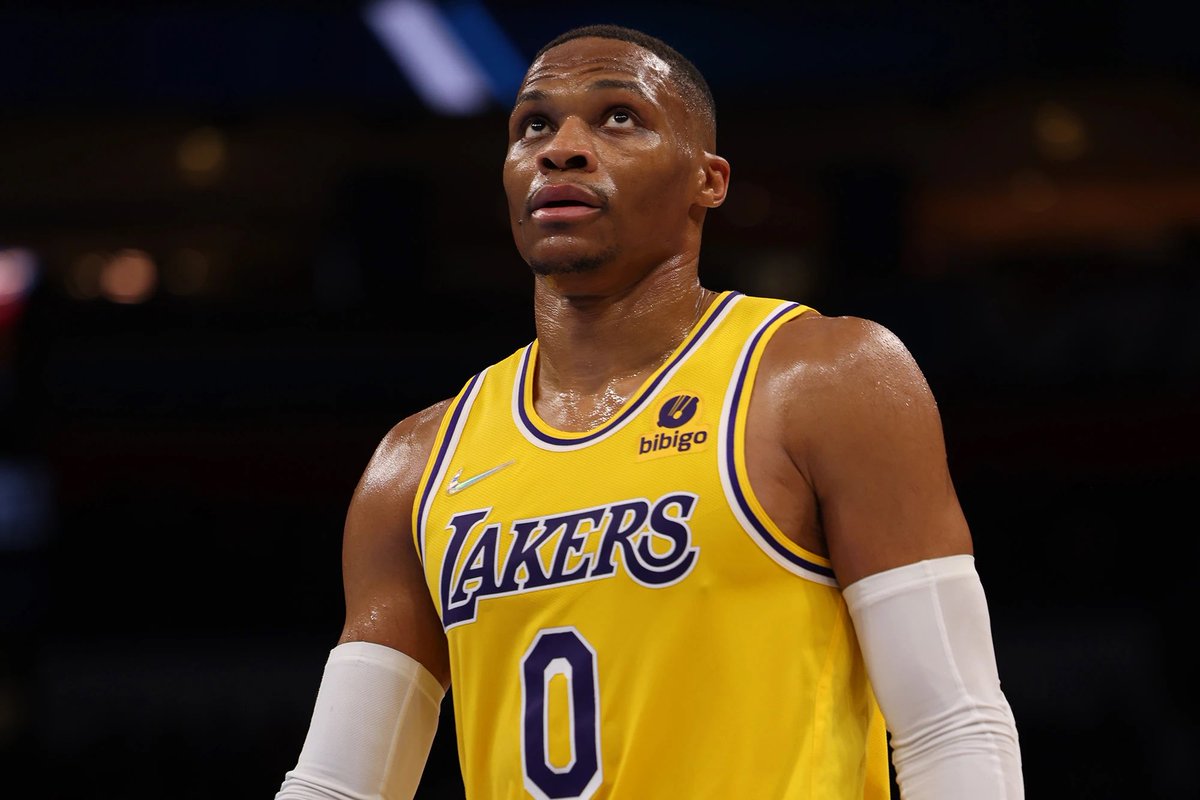 Russell Westbrook is a 75 Overall in 2k23, Which makes him the 6th ranked player on the Lakers 🤯

(Via <a href="/NBA2K/">NBA 2K</a>)