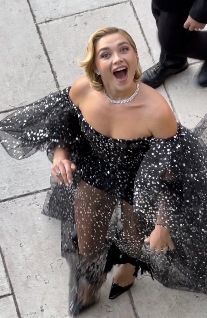 florrycomfort's tweet image. Florence Pugh and Harry Styles