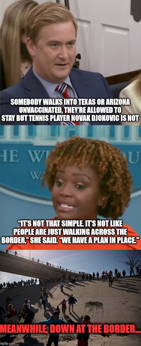 Cripdude's tweet photo. Remember she's thge first black gay, immigrant WH press secretary so it's OK that she's as dumb as a rock. https://t.co/byMCqpva1P