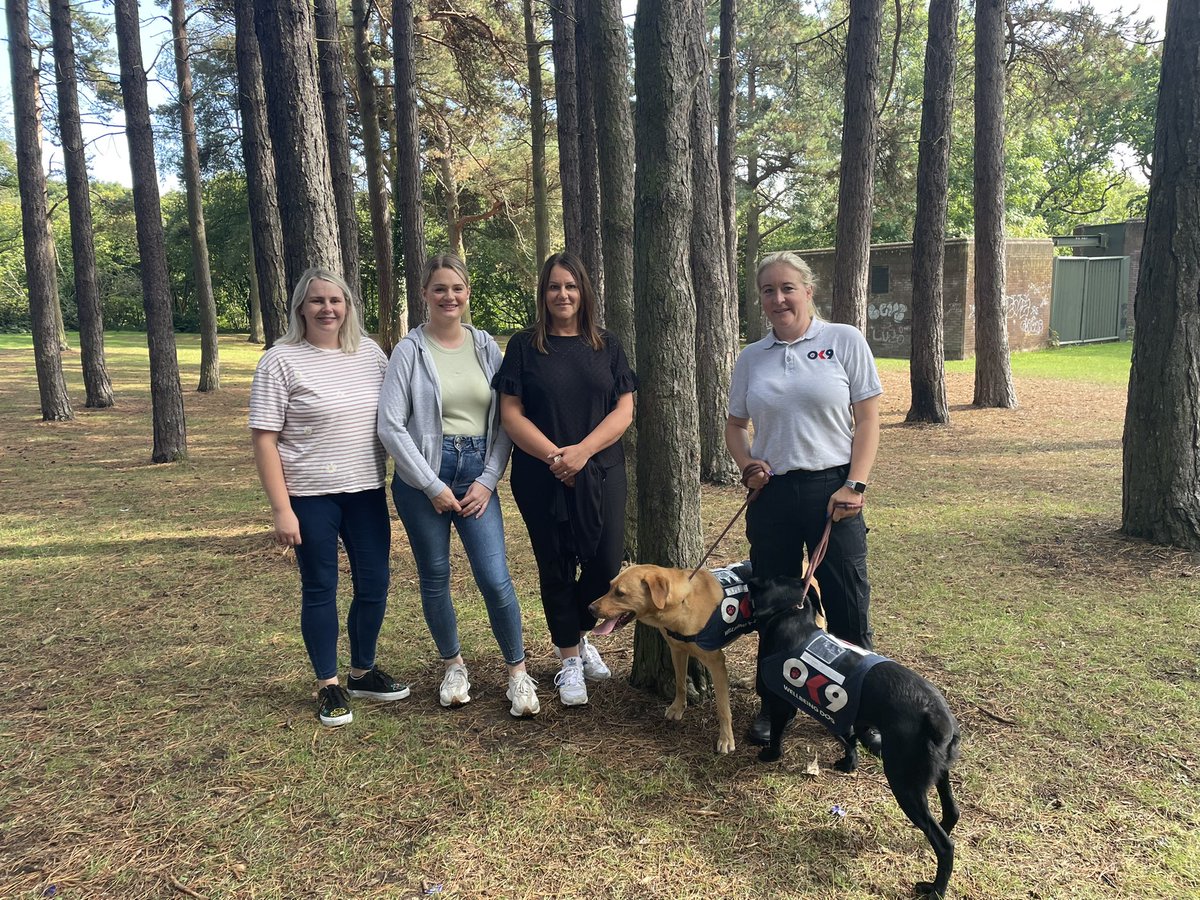 Durham Constabulary OK9 Wellbeing and Trauma Dogs tweet media