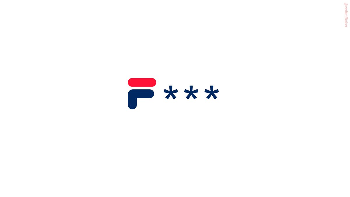 ZedTrafficker's tweet photo. Sports Fashion has new four letter word @FILAUSA Advertise brands and products by only using 1 word #OneWordHeadlines @OneMinuteBriefs https://t.co/siD3xcpwLq