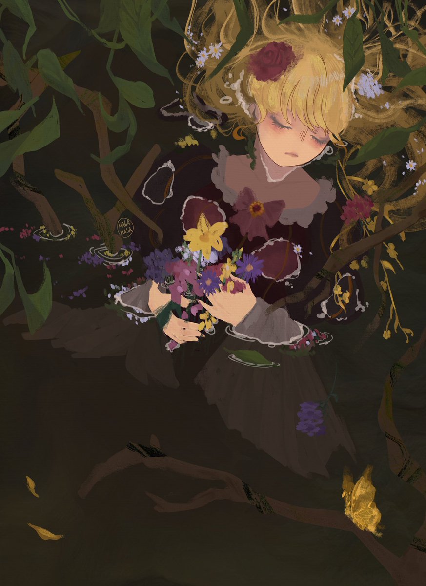mezumasa's tweet photo. Sleep peacefully, my most beloved witch, Beatrice.

#うみねこのなく頃に https://t.co/3CvBhRlvs4
