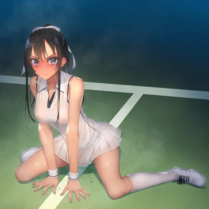 CG集『インチキコーチとテニスで勝負。負けたらひと晩コーチの性玩具(おもちゃ)』に掲載していない全身イラスト。
明日9/6の24時まで20%オフ!ご購入検討の方はお早めに。
DLsite https://t.co/3sW2HsR3PD
FANZA https://t.co/FxpoqWHPhK 