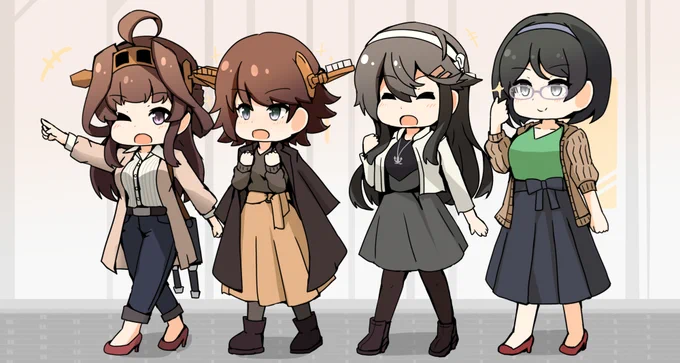 金剛型みんなでお出かけデース! 