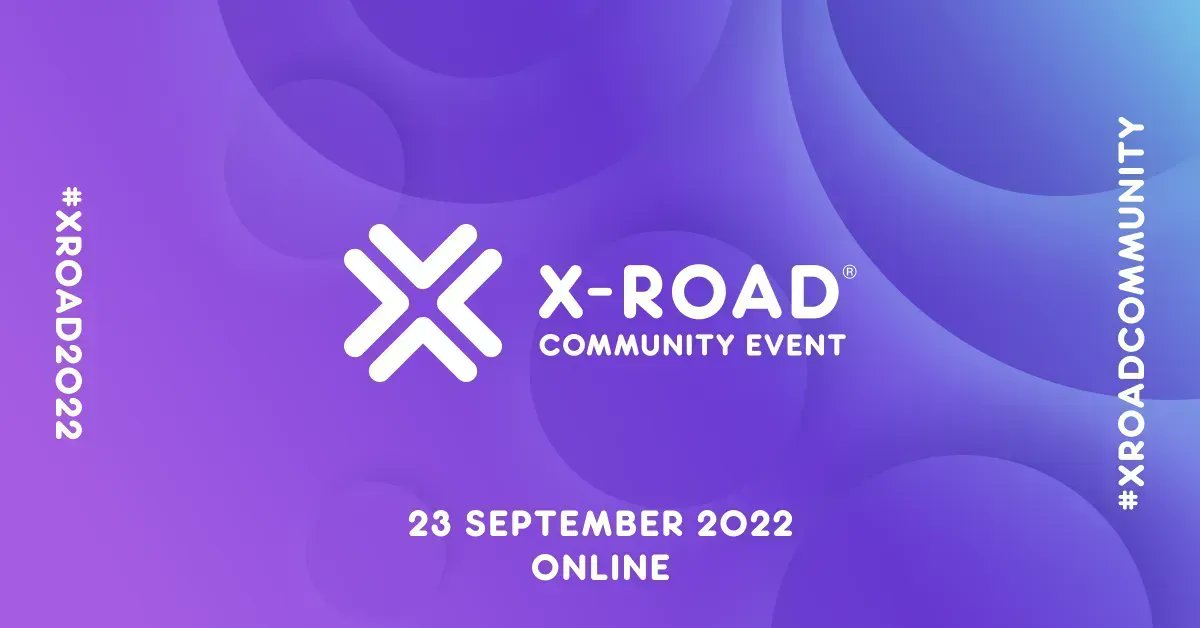 X-Road Community Event takes place on Friday, 23 September 2022. 🦄 Registration for the event is open at x-road.global/xroad2022  🥳 #interoperability #govtech #opensource #digital #software #technology #data #community #event #conference #xroad #xroad2022 #xroadcommunity