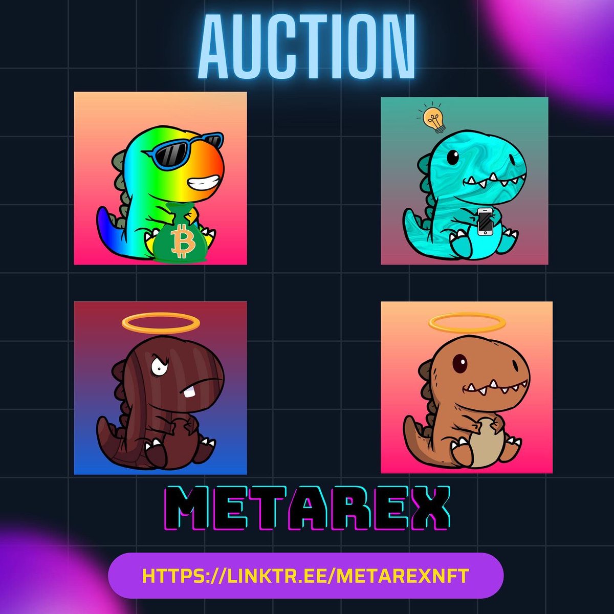 jubaagoshop's tweet photo. @_MetaRexNFT Auction Ends In 10ths

#NFTs #NFTCommumity #NFTshill #NFTartist https://t.co/DGKgMK2NeK