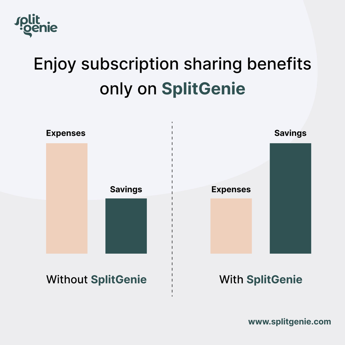 SplitGenie's tweet photo. Split your digital subscriptions in @splitgenie with your friends, family and public and reduce your expenses ๐ค
#splitgenie #cheapott #netflixpremium #money #savings #netflix #hotstar #disneyplus #monday #mondaymotivation #startup #india #group #friends https://t.co/u0KSHXs6Ni