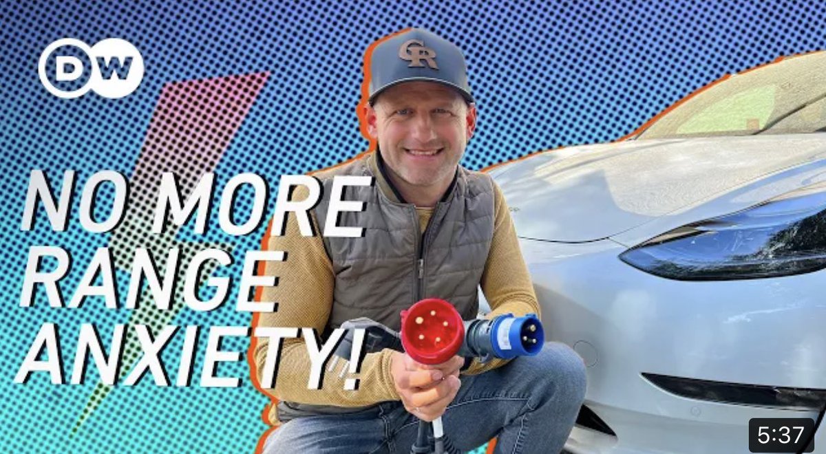 VaishDinakaran's tweet photo. Episode 2 of DW REV’s How to… Series is out now. This time with @rwechselberger telling us how to (potentially) charge an #EV absolutely anywhere. 🎥 https://t.co/CN16mcL8oj https://t.co/LuEYVqlb0j