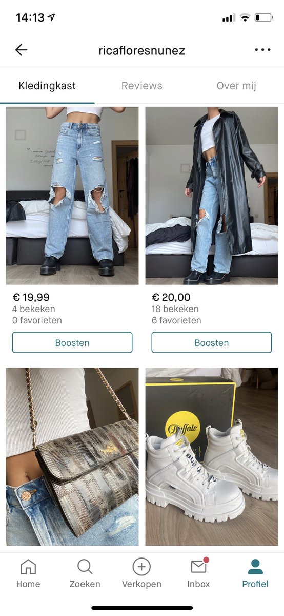 ik heb mijn kast nog eens uitgekuisd so go and take a look at my vinteddd, volgen is lief en retweeten ook <3 vinted.be/member/2511362…