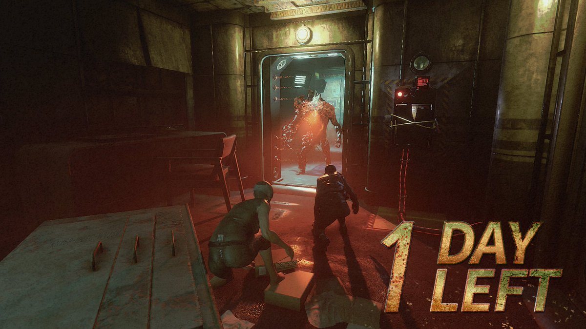 TeamJunkfish's tweet photo. 🚨 Monstrum 2 releases tomorrow! 🚨

It's nearly time! Thank you all for your support and love you've shown for Monstrum 2. We can't wait to see you in game! 🎉

It's dangerous to go alone, though... Take your friends with you 😈 Grab the hidden gift before it's too late! https://t.co/SZK0kO1tVF
